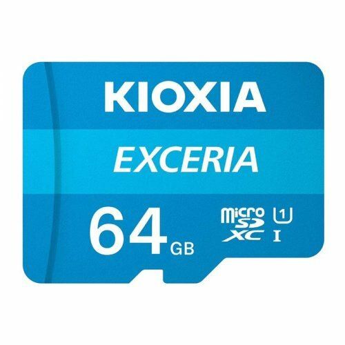 KIOXIA 64GB EXCERIA MicroSD C10 U1 UHS1 R100 Hafıza kartı