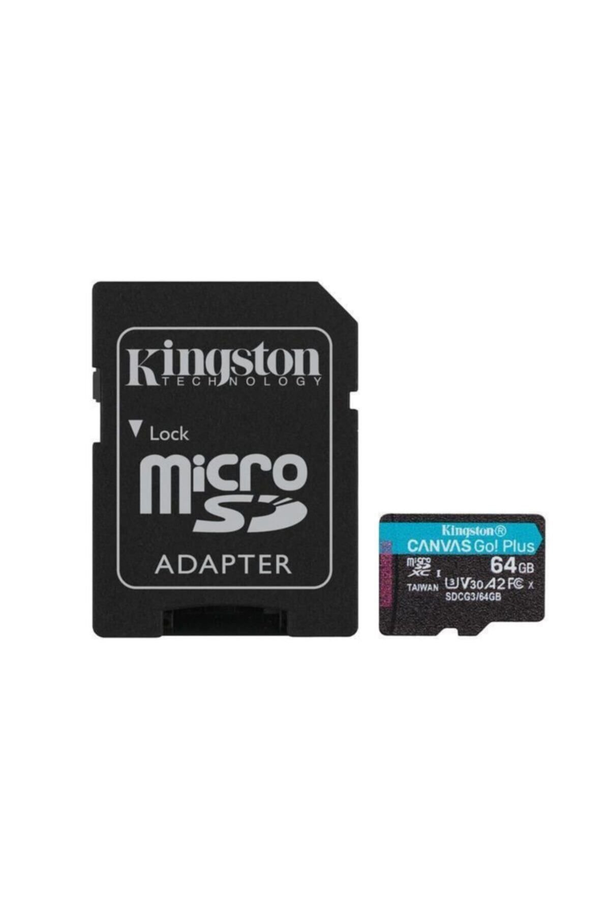 64GB MICRO SD CANAS GO KINGSTON SDCG3/64GB 170/70MB/s