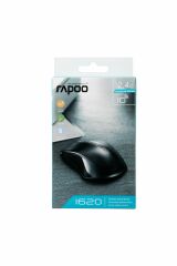 RAPOO 1620 1000DPI 2.4GHz Kablosuz Optik Mouse Siyah