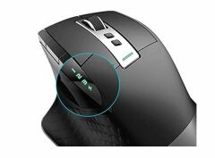 RAPOO MT750S Bluetooth ve Wireless Şarj Edilebilir Ergonomik Siyah Mouse