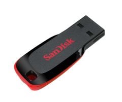 SANDISK 16GB Cruzer Blade 2.0 Siyah USB Bellek