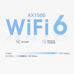 TP-LINK AX1500 Whole Home Mesh Wi-Fi 6 System