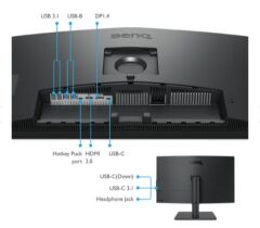 BENQ 27 IPS 4K UHD USB-C sRGB Rec.709 HDR10 PIP PBP DualView Tasarım Monitör
