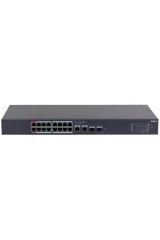 DAHUA CS4220-16GT-240 16 PORT 16XGE-2XGE-2XGE/SFP BULUT YÖNETİLEBİLİR 240W POE SWİTCH