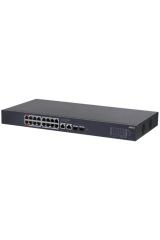 DAHUA CS4220-16GT-240 16 PORT 16XGE-2XGE-2XGE/SFP BULUT YÖNETİLEBİLİR 240W POE SWİTCH