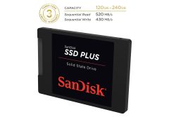 SANDISK SSD PLUS 1TB 2.5'' 535-350 MB/S SATA3