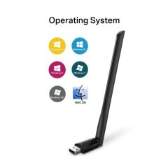 TP-LINK TP-LINK Archer T2U Plus AC600 Yüksek Kazançlı Wireless Dual Bant USB Adaptör